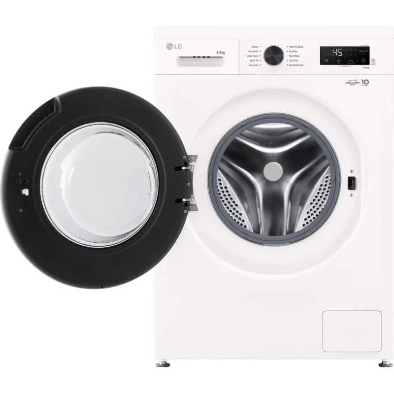 LG Series 2 Direct Drive 8kg Wash 5kg Dry 1400rpm Washer Dryer - W4X1085NWK