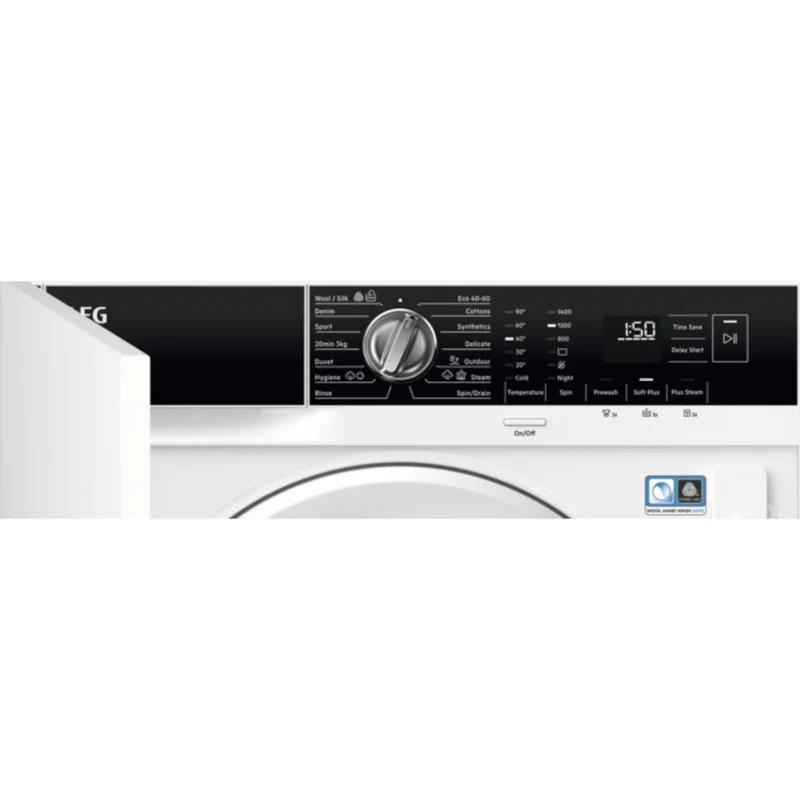 AEG LF7E7431BI Integrated ProSteam 1400 rpm 7kg Washing Machine