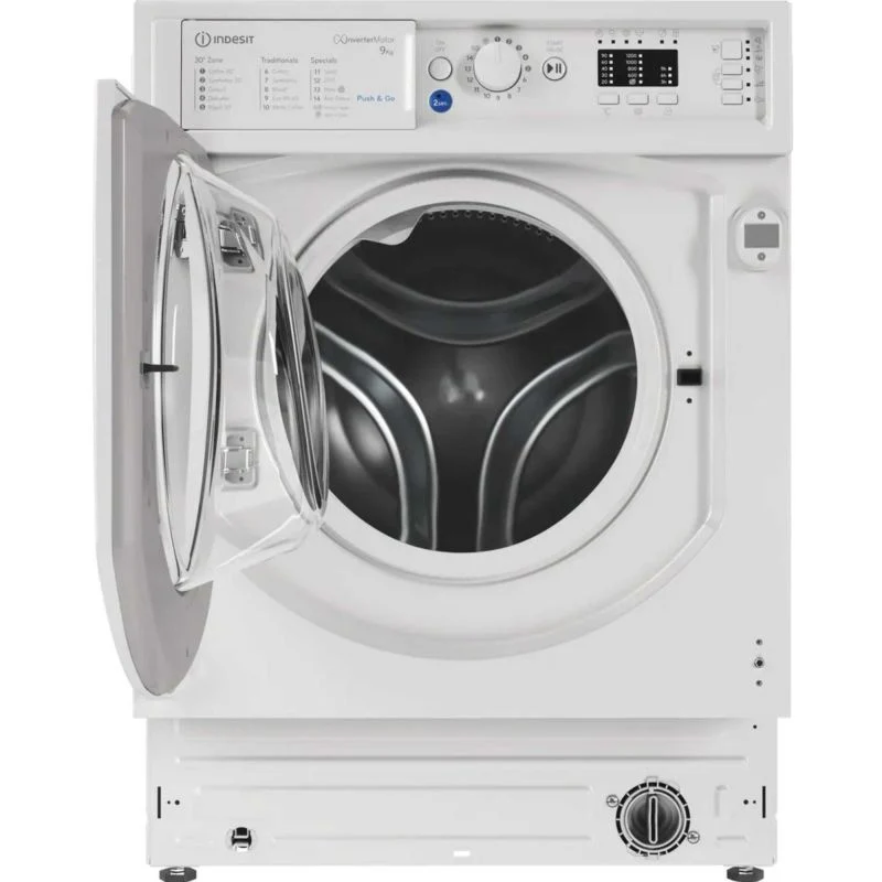 Indesit BI WMIL 91485 UK Push&Go 9kg 1400rpm Built-In Washing Machine