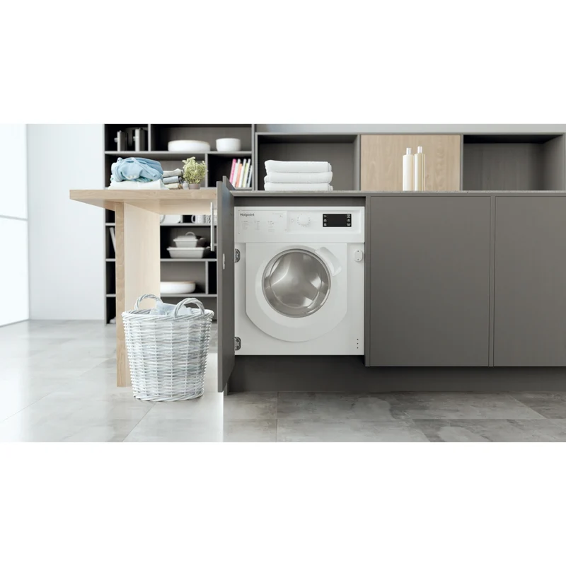 Hotpoint BI WMHG 71483 UK N 7kg 1400rpm Built-In Washing Machine