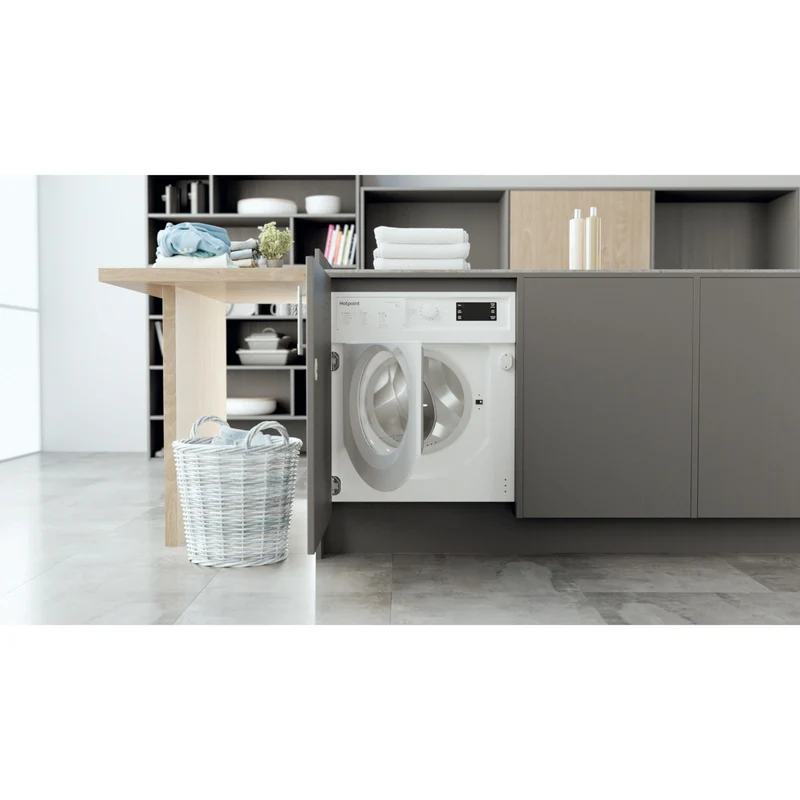 Hotpoint BI WMHG 71483 UK N 7kg 1400rpm Built-In Washing Machine
