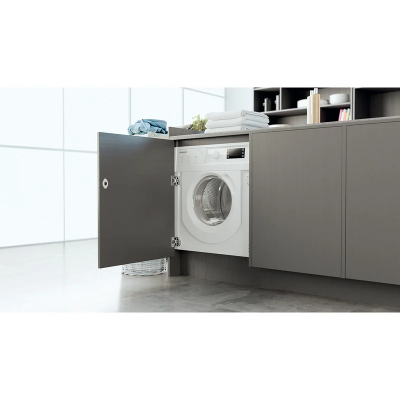 Hotpoint BI WMHG 71483 UK N 7kg 1400rpm Built-In Washing Machine