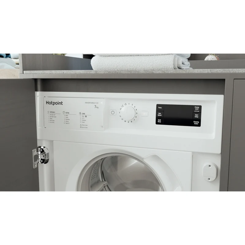 Hotpoint BI WMHG 71483 UK N 7kg 1400rpm Built-In Washing Machine