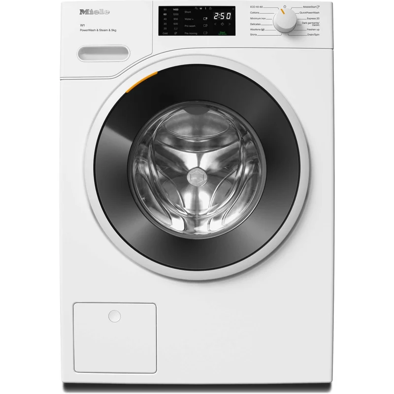 Miele W1 Pwash&Steam 9kg 1400rpm Washing Machine - WWD380 WCS