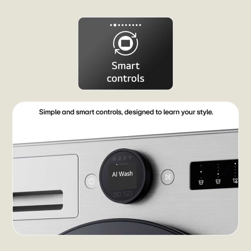 LG Series 7 AI Direct Drive 11kg 1400rpm Washing Machine - F4X7011TWB