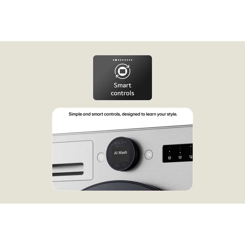 LG Series 7 AI Direct Drive 13kg 1400rpm Washing Machine - F4X7013TBB