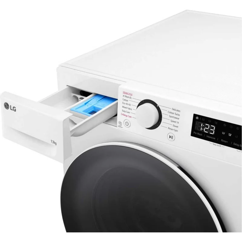 LG Series 4 AI Direct Drive 13kg 1400rpm Washing Machine - F4Y513WWLN1