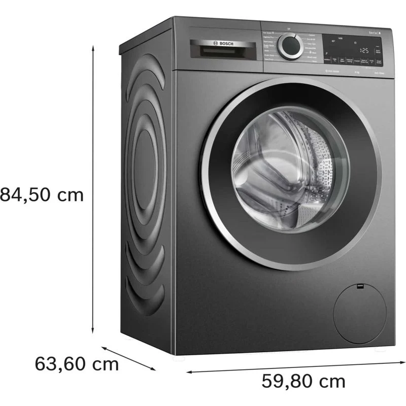 Bosch Series 6 9kg 1400rpm Washing Machine - WGG244ZCGB
