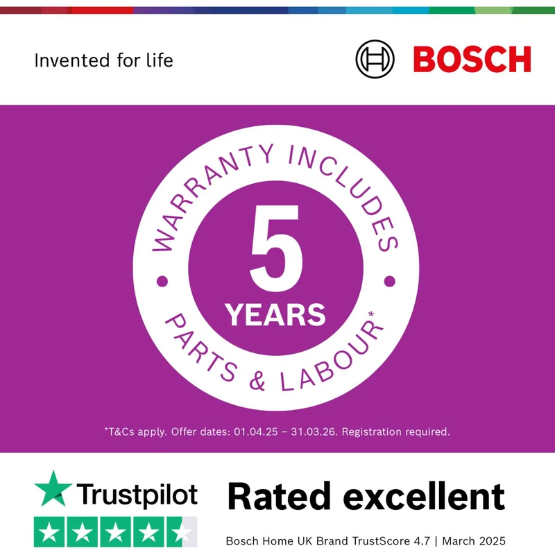 Bosch Series 6 10kg 1400rpm Washing Machine - WGG254Z1GB