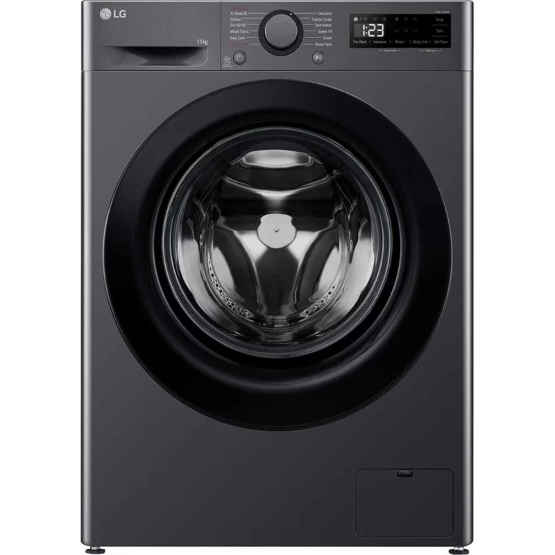 LG Series 4 AI Direct Drive 11kg 1400rpm Washing Machine - F4Y511GBLN1