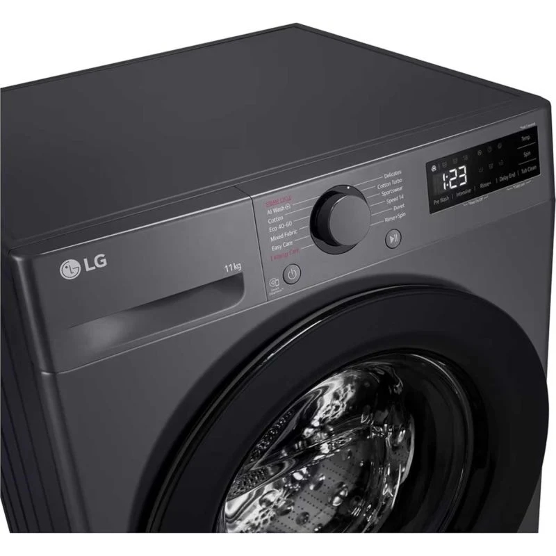 LG Series 4 AI Direct Drive 11kg 1400rpm Washing Machine - F4Y511GBLN1