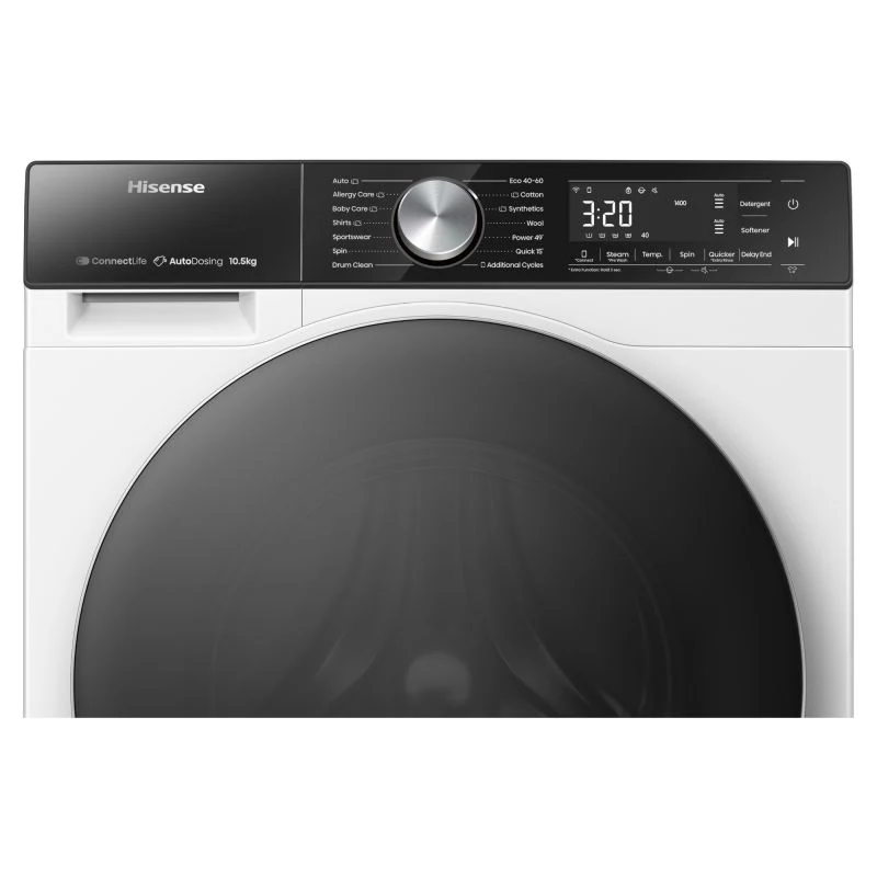 Hisense 5S Series 10.5kg 1400rpm Washing Machine - WF5S1045BW
