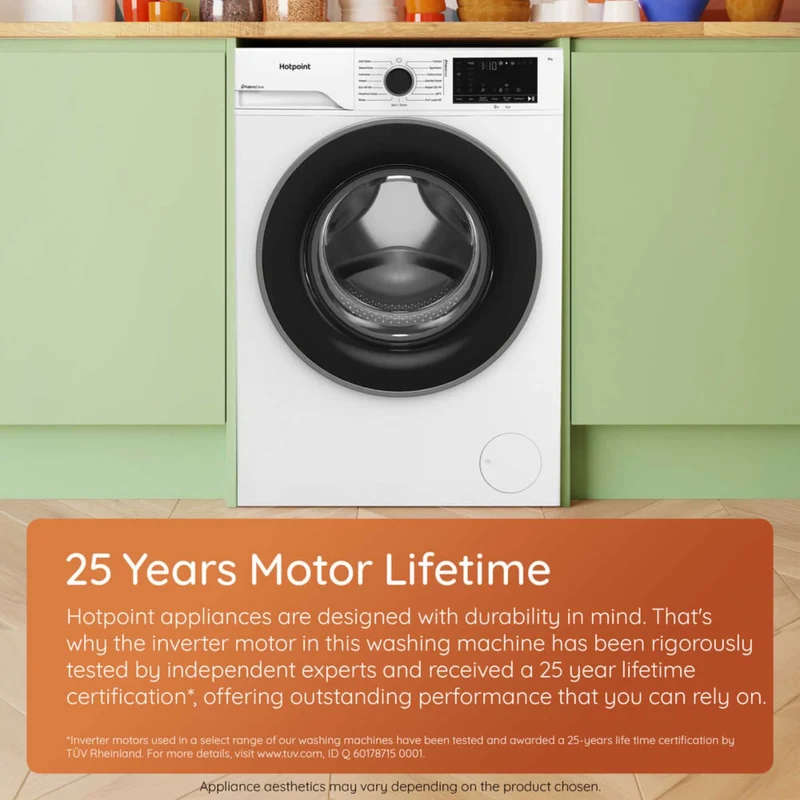 Hotpoint Fabric Care with PetHairCare 9kg 1400rpm Washing Machine - HB 93G CARE UK