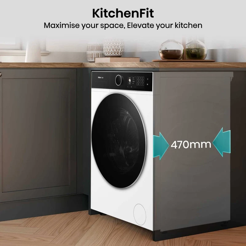 Hisense 5i Series 9kg 1400rpm Washing Machine - WF5I9043BWFS