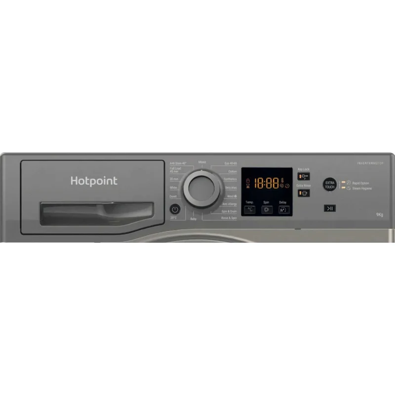 Hotpoint Anti-Stain 9kg 1400rpm Washing Machine - NSWF 946 GG UK