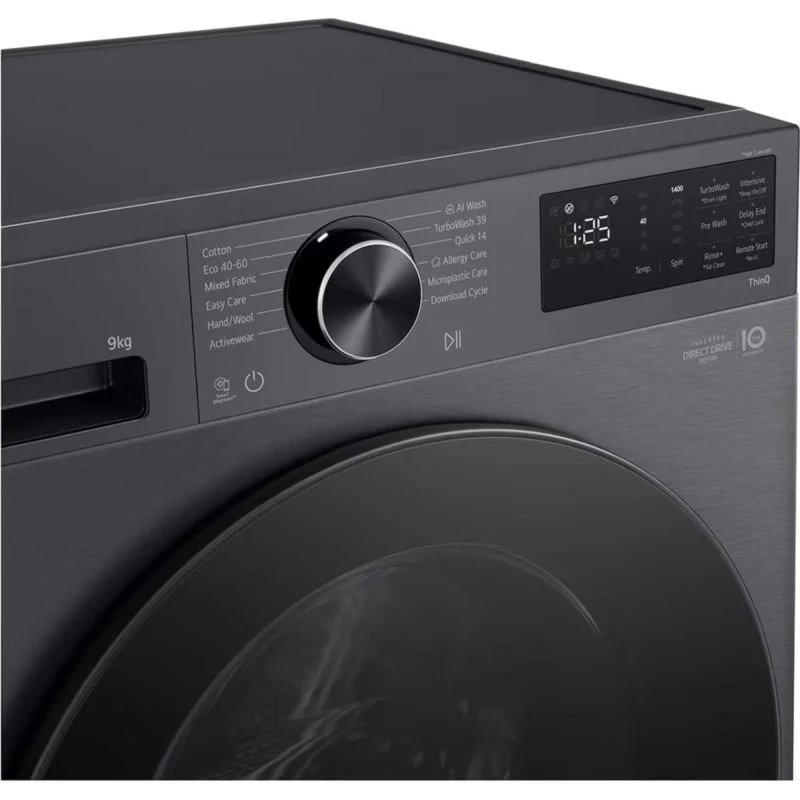 LG Series 3 9kg 1200rpm Washing Machine - F2X50S9TBB
