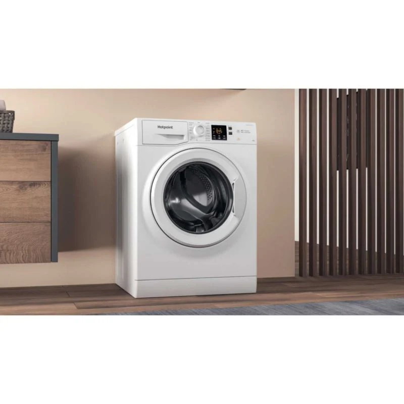 Hotpoint Anti-Stain 10kg 1400rpm Washing Machine - NSWM 1046 W UK