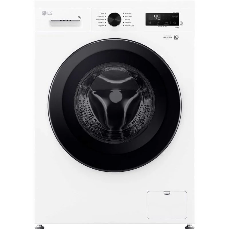 LG Series 2 Direct Drive 9kg 1400rpm Washing Machine - F4X1009NWK