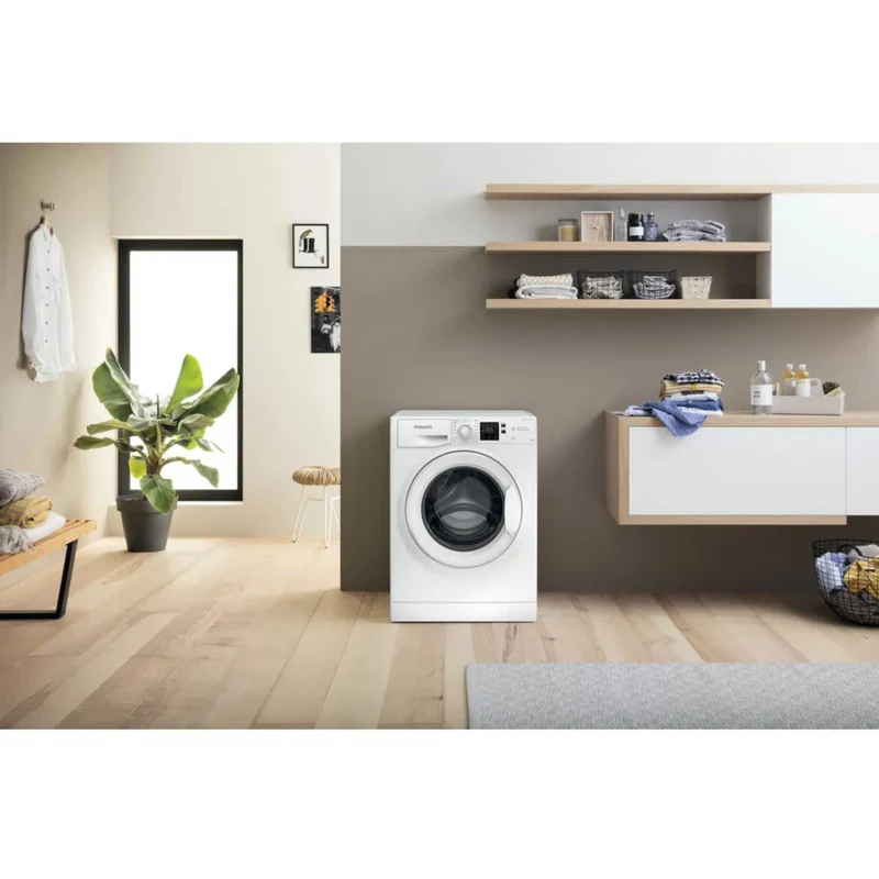 Hotpoint Anti-Stain 8kg Load 1400rpm Washing Machine - NSWF 846 W UK