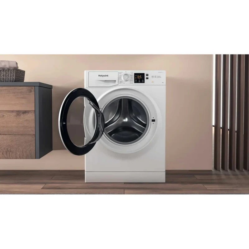 Hotpoint Anti-Stain 8kg Load 1400rpm Washing Machine - NSWF 846 W UK