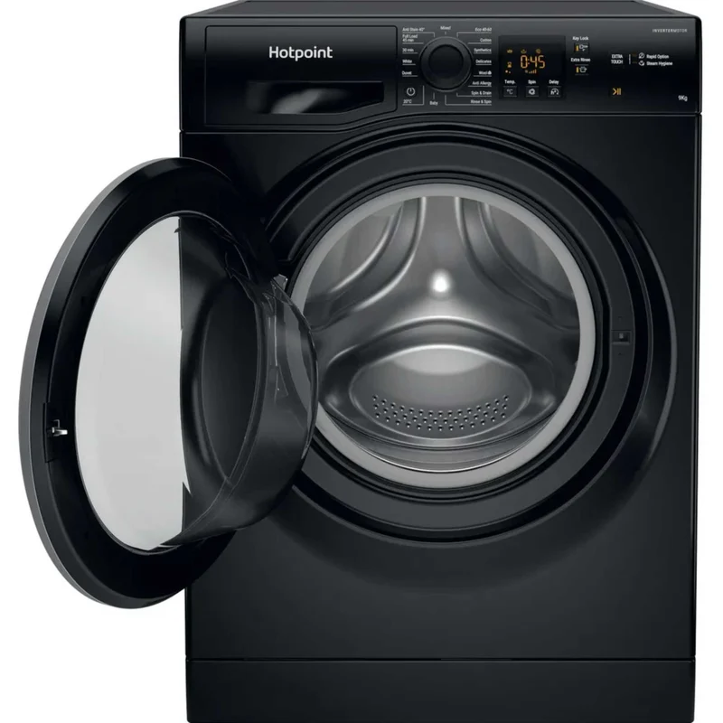 Hotpoint Anti-Stain 9kg 1400rpm Washing Machine - NSWF 946 BS UK