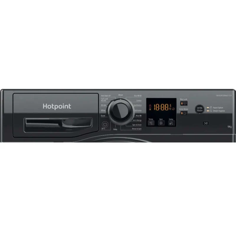 Hotpoint Anti-Stain 9kg 1400rpm Washing Machine - NSWF 946 BS UK