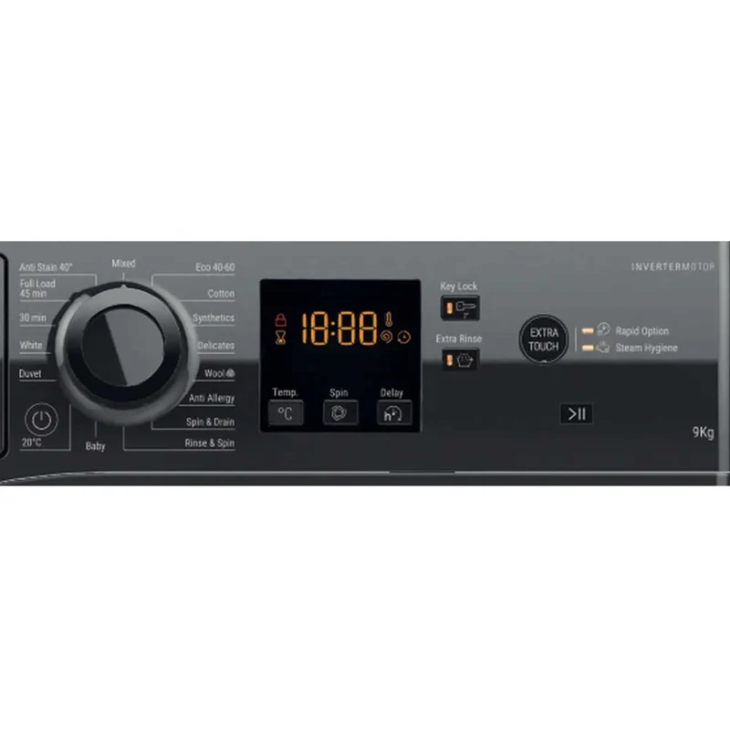 Hotpoint Anti-Stain 9kg 1400rpm Washing Machine - NSWF 946 BS UK