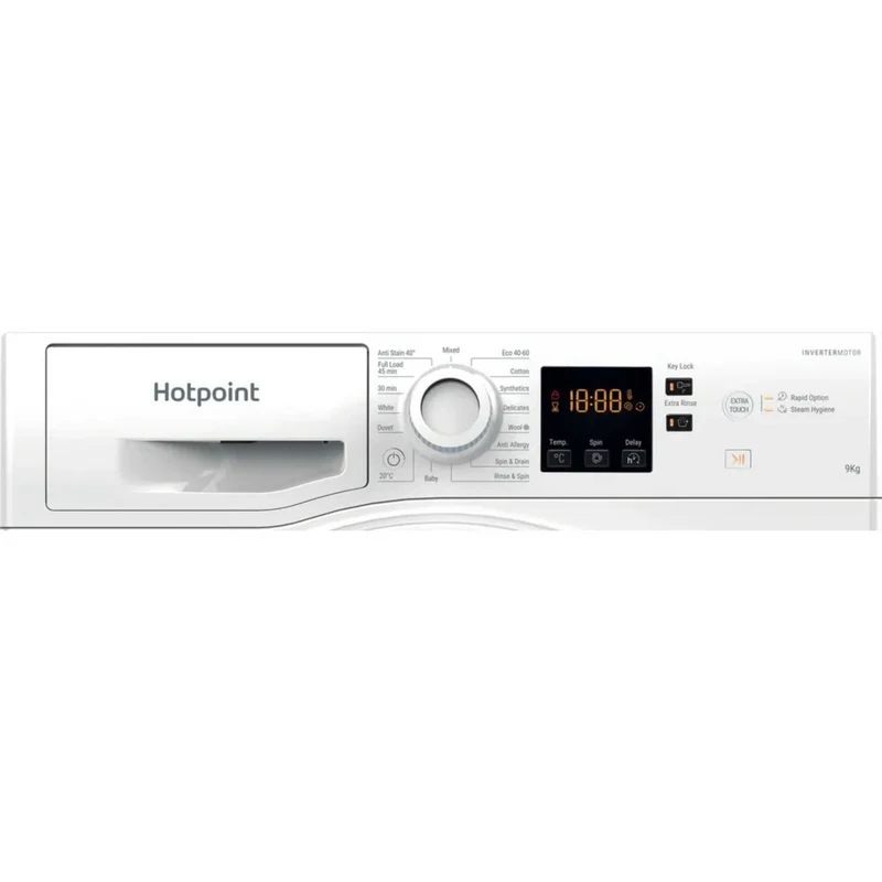 Hotpoint Anti-Stain 9kg 1400rpm Washing Machine - NSWF 946 W UK