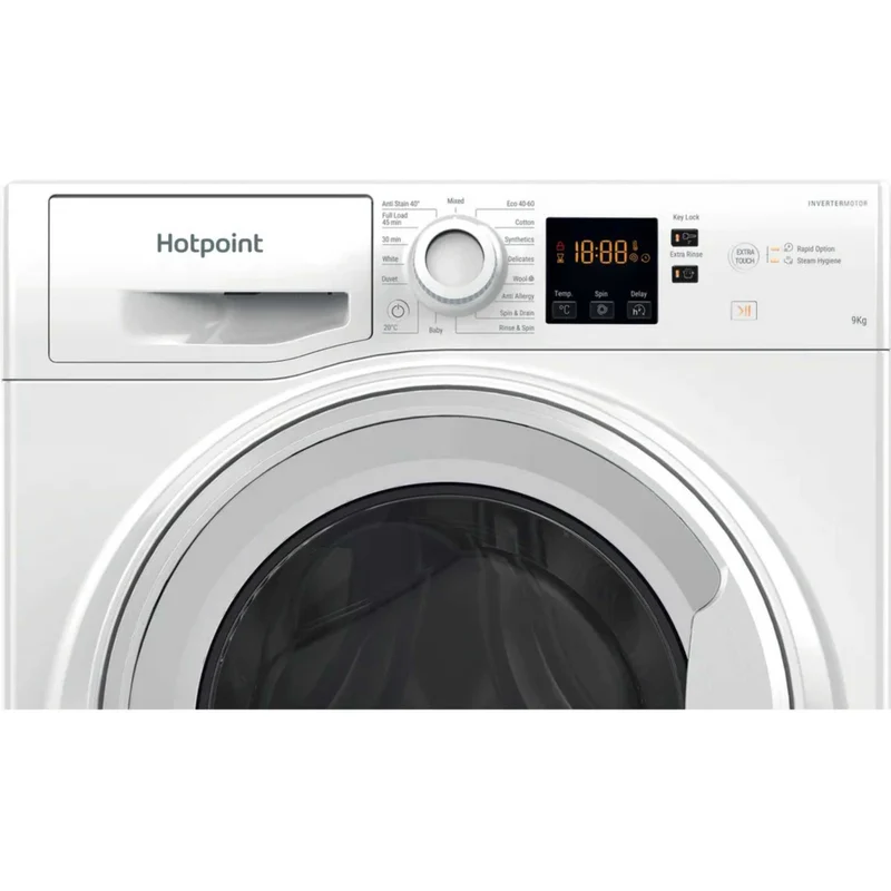 Hotpoint Anti-Stain 9kg 1400rpm Washing Machine - NSWF 946 W UK