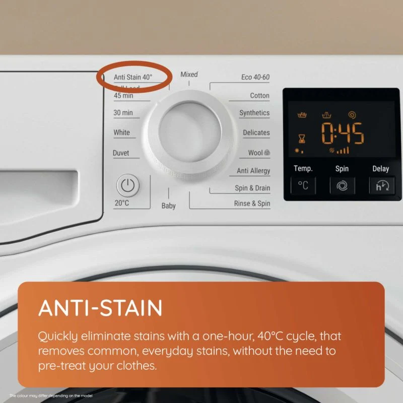 Hotpoint Anti-Stain 7kg 1400rpm Washing Machine - NSWF 7469 W UK