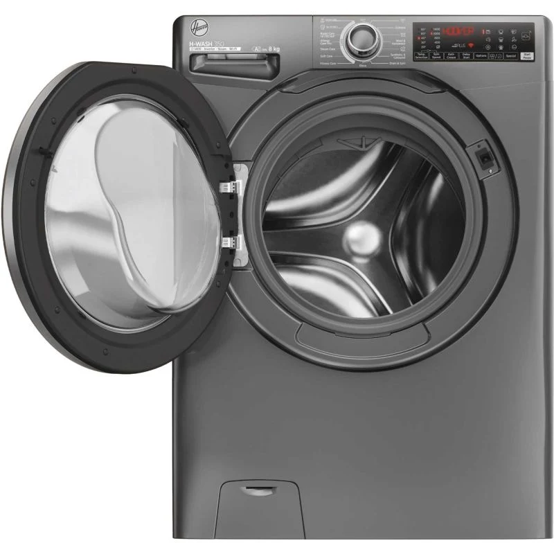 Hoover H-Wash 350 8kg 1400rpm Washing Machine - H3WPS486TMRR6-80