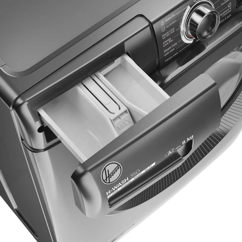 Hoover H-Wash 350 8kg 1400rpm Washing Machine - H3WPS486TMRR6-80