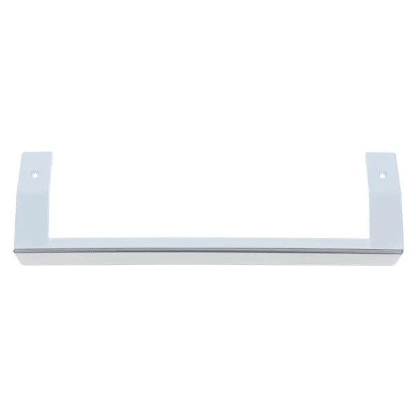 Tirador puerta frigorífico Beko 5907610100 blanco con embellecedor inox