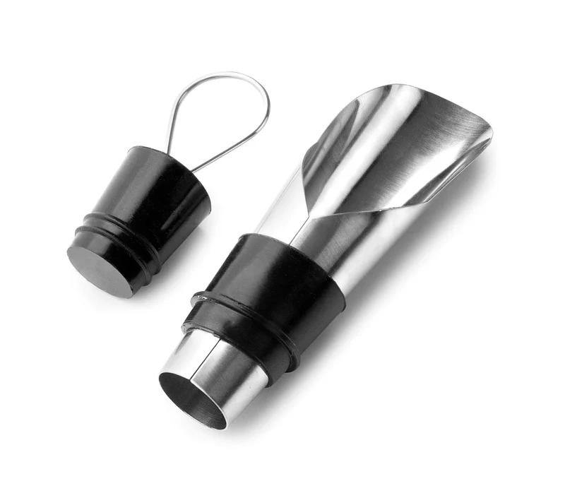 LACOR Boquilla Servidora y Tapón Acero Inoxidable para Hostelería y Hogar