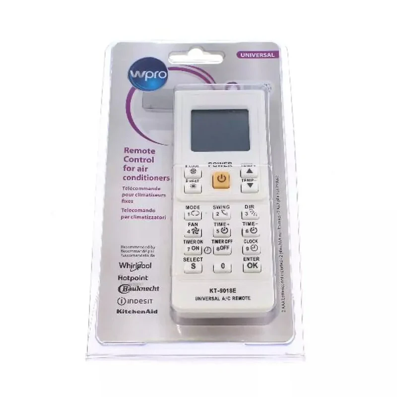 Mando universal aire acondicionado Whirlpool Wpro 484000008628