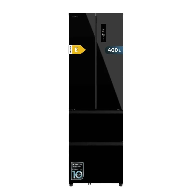 Frigorífico French Door 400L Negro: Elegancia y Tecnología Avanzada de Cecotec