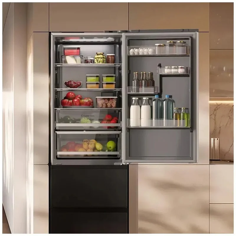 Frigorífico Combi 400L NoFrost Inverter con Diseño Moderno y Eficiencia Energética de Cecotec