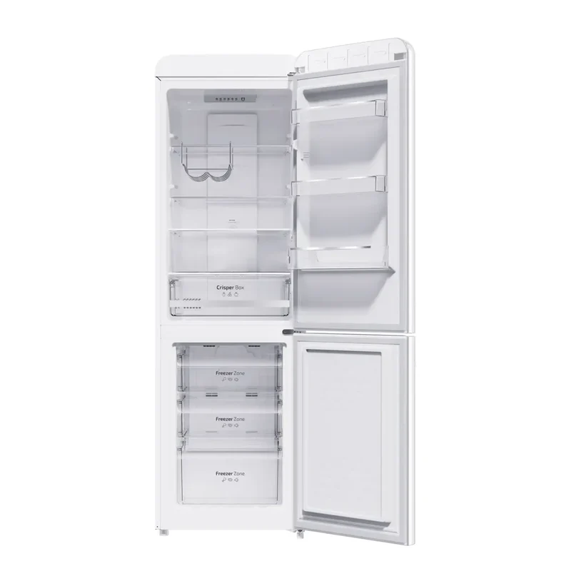 Frigorífico Combi Retro 231L No Frost, Eficiencia Energética y Diseño Vintage de Cecotec