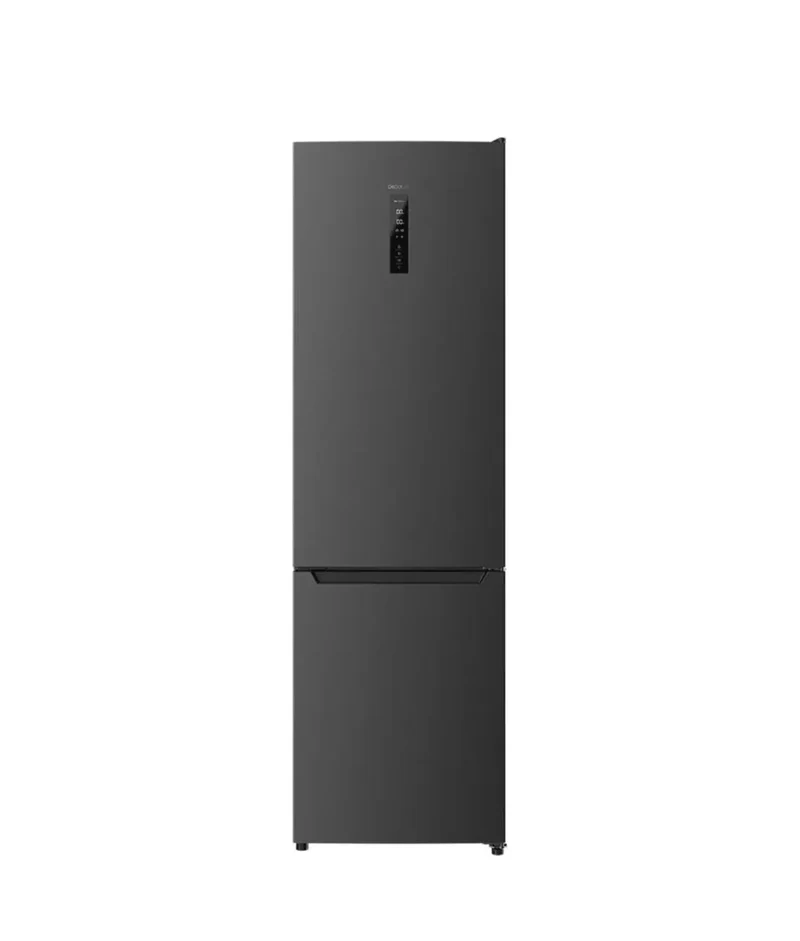 Frigorífico Combi 356L Dark D: Eficiencia, No Frost y Motor Inverter Plus de Cecotec