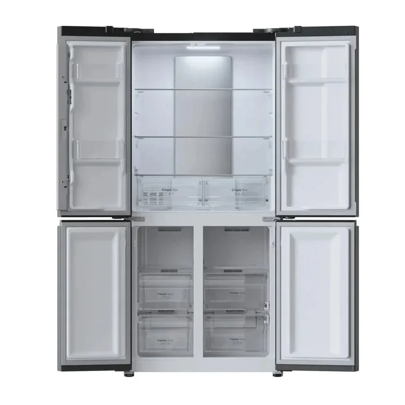 Frigorífico 4 Puertas Inoxidable: Eficiencia, No Frost y Enfriamiento Rápido de Cecotec