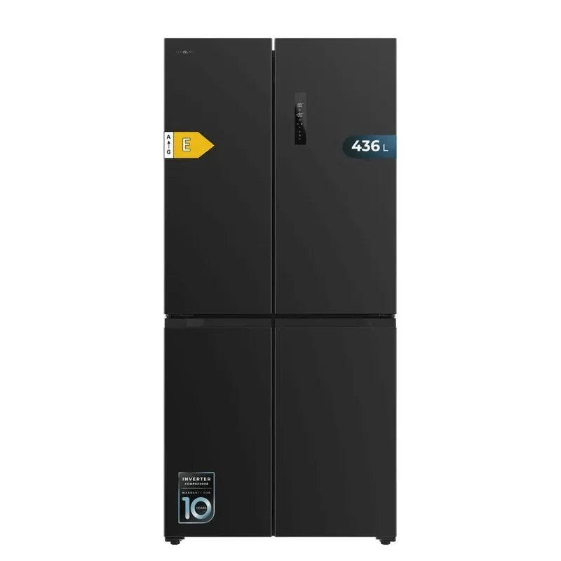 Frigorífico 4 Puertas Inoxidable: Eficiencia, No Frost y Enfriamiento Rápido de Cecotec