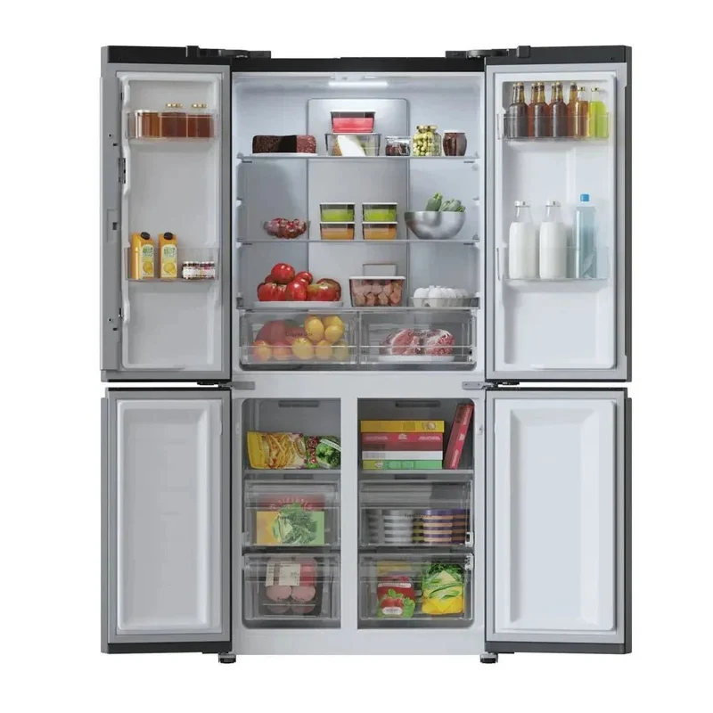 Frigorífico 4 Puertas Inoxidable: Eficiencia, No Frost y Enfriamiento Rápido de Cecotec