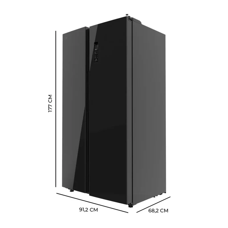 Frigorífico Americano 550L: Eficiencia Energética y Tecnología Avanzada de Cecotec