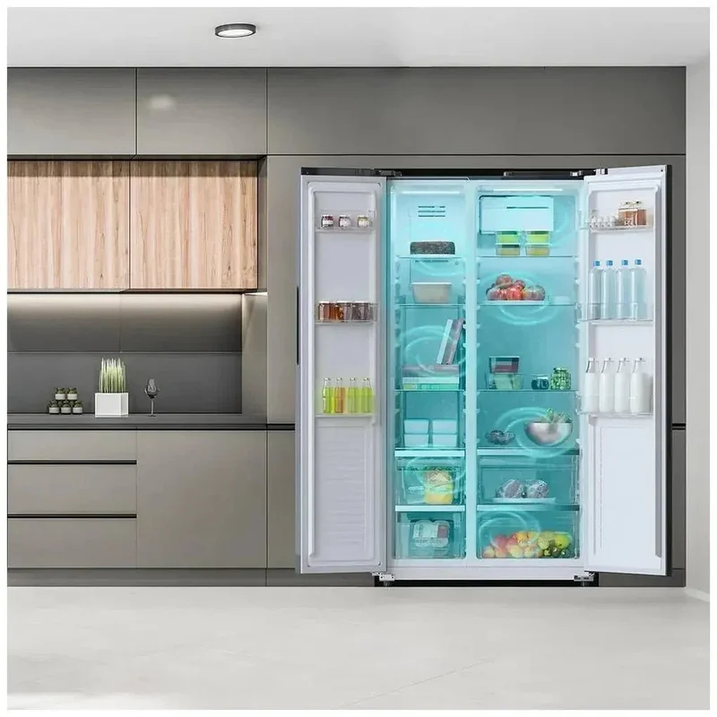 Frigorífico Americano 550L: Eficiencia Energética y Tecnología Avanzada de Cecotec