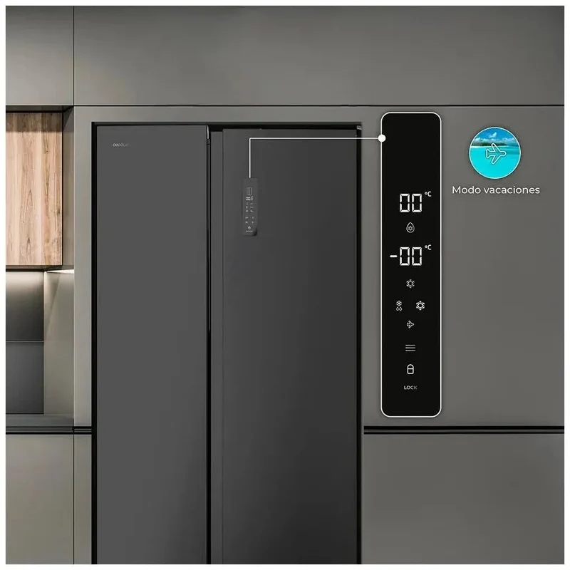 Frigorífico Americano 550L: Eficiencia Energética y Tecnología Avanzada de Cecotec