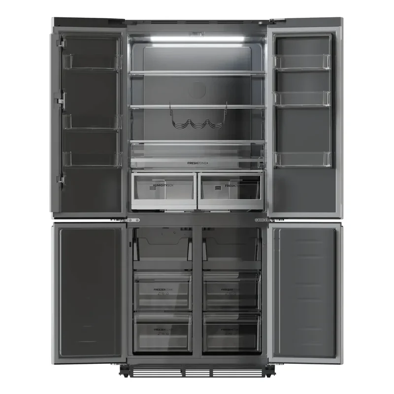 Frigorífico Americano Inoxidable 466L: Eficiencia, NoFrost y Tecnología Avanzada de Cecotec