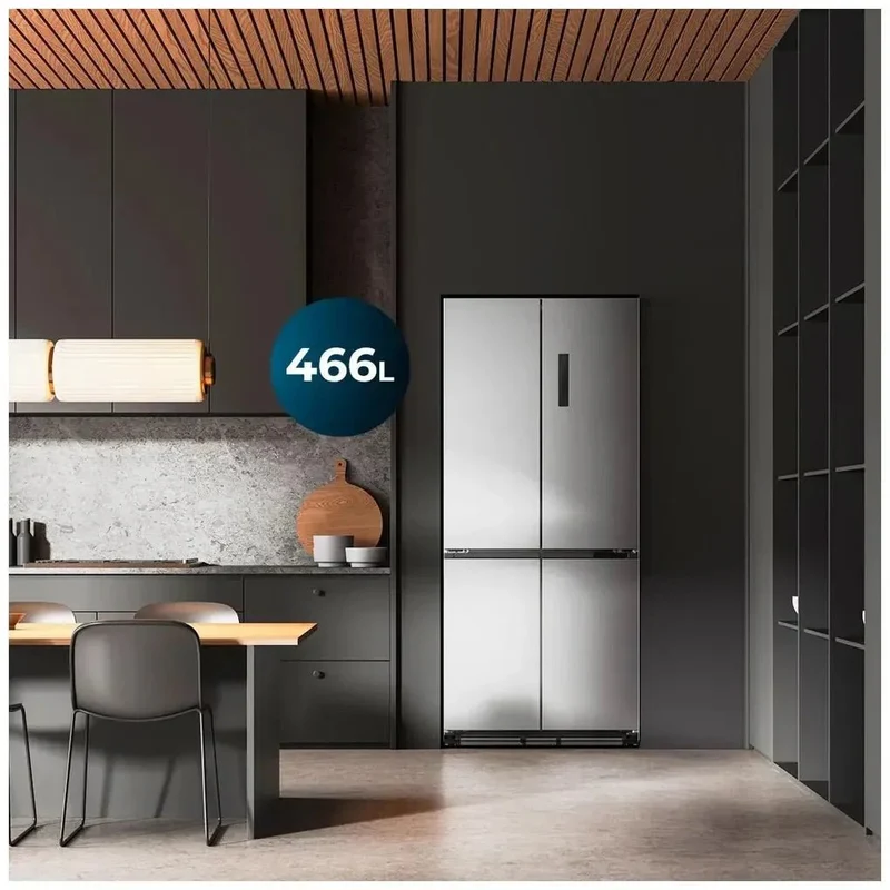 Frigorífico Americano Inoxidable 466L: Eficiencia, NoFrost y Tecnología Avanzada de Cecotec