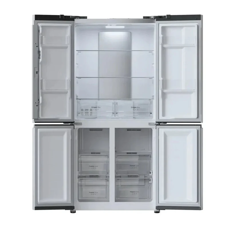 Frigorífico 4 Puertas Inoxidable con Tecnología Avanzada y Eficiencia Energética de Cecotec