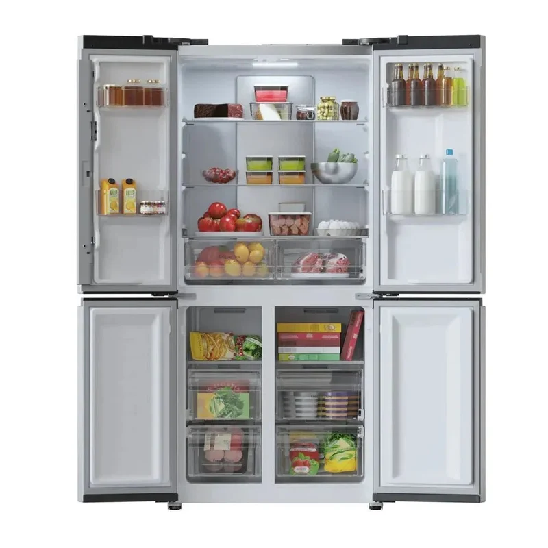 Frigorífico 4 Puertas Inoxidable con Tecnología Avanzada y Eficiencia Energética de Cecotec