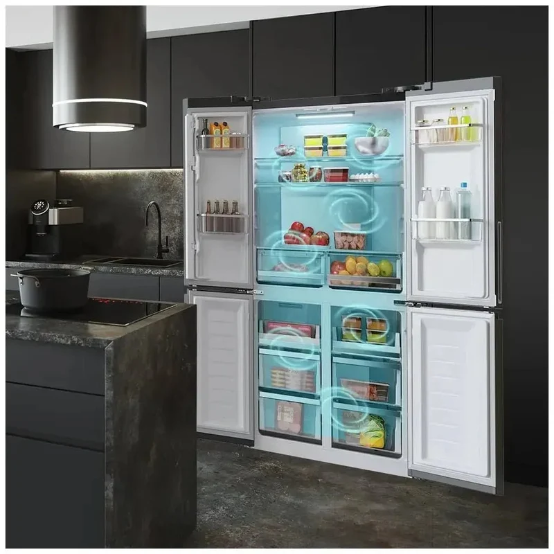 Frigorífico 4 Puertas 490L: Eficiencia Energética y Tecnología Avanzada de Cecotec